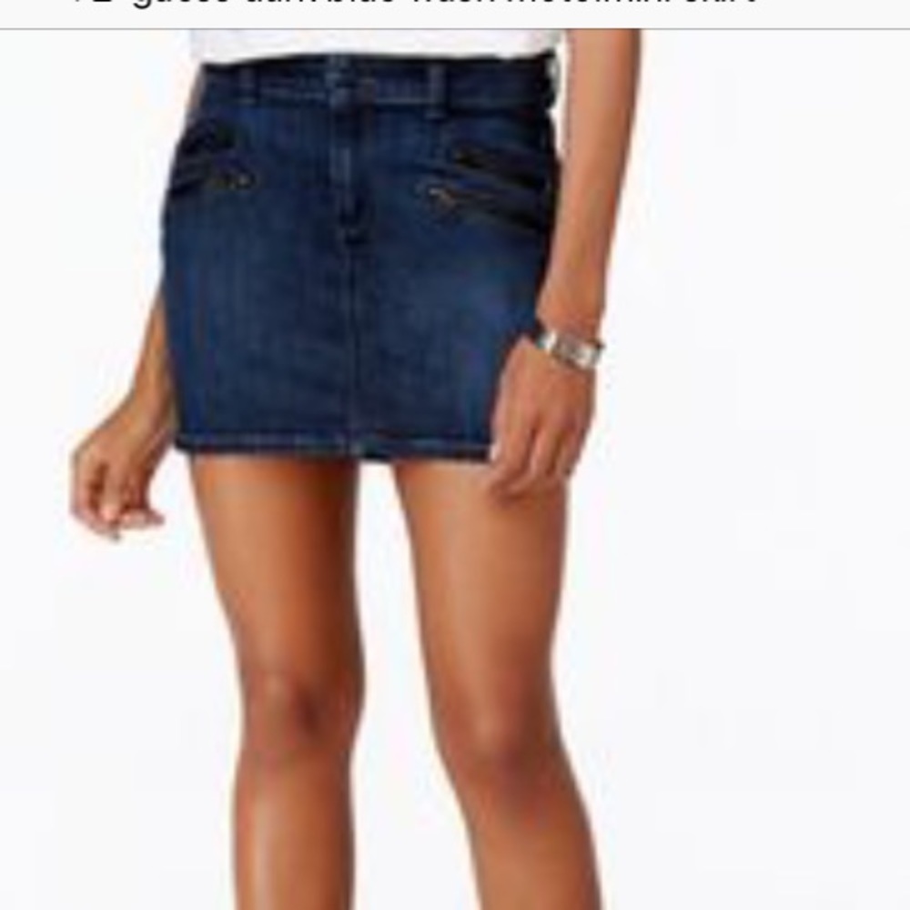 Guess denim skirt